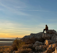 Walking the Watershed on Antelope Island 3/16/24